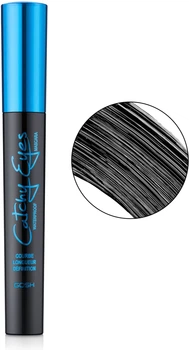 Водостойкая подкручивающая тушь для ресниц Gosh Catchy Curve Eyes Waterproof Mascara 001 - Black (8 мл) (744280-1116369-2)