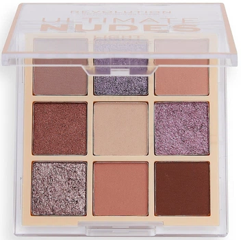 Палетка тіней - Makeup Revolution Ultimate Nudes Eyeshadow Palette Medium (8.1g) (978769-1262296-2)