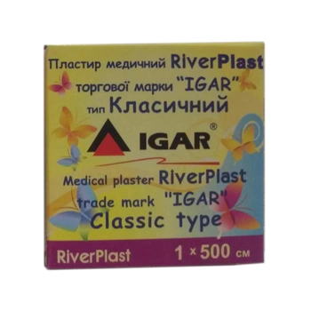 Пластир Класичний" RiverPLAST" 1 х 500 см