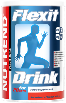Suplement diety Nutrend Flexit Drink 400 g Strawberry (8594014865097)