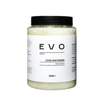 Магниевая соль для ванны EVO derm 1000 г