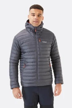 Пуховик Rab Microlight Alpine Jacket S Сірий