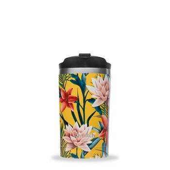 Кружка (дорожня) Qwetch 300 ml. TROPICAL Jaune (QM6082)
