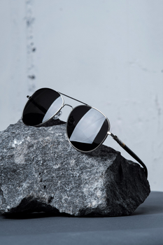 Сонцезахисні Окуляри Without Aviator Silver 383254260