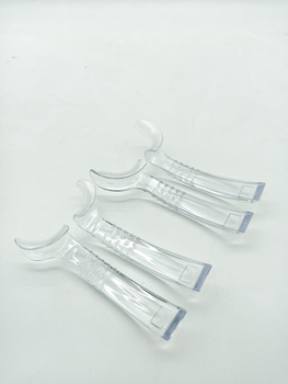 Набір ретракторів для губ половинки прозорі