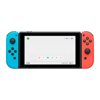 Консоль Nintendo Switch HAC-001(-01) V2 Модифицированная 128GB Blue Red + 5 Встроенных Игр Б/У