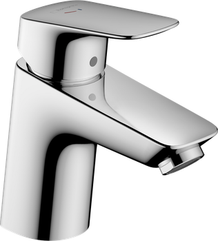 Смеситель для раковины HANSGROHE Logis 70 CoolStart 2Flow Chrome 71075000 с донным клапаном