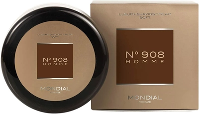 Крем для гоління Mondial No 908 Homme Luxury Shaving Cream Soft 150 мл (8021784056368)