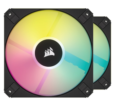 Набір вентиляторів Corsair iCUE AF120 RGB Slim Black (CO-9050163-WW)