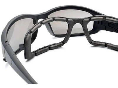 Поляризаційні захисні окуляри маска C5 Polarized зі змінними запасними лінзами з полікарбонату 1.5 мм зі страховими ременями та чохлом у комплекті (Kali)