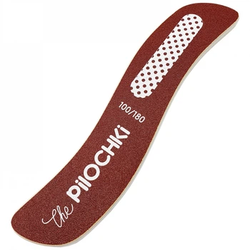 Тёрка для пяток ThePilochki Волна Бордовая 100/180 грит