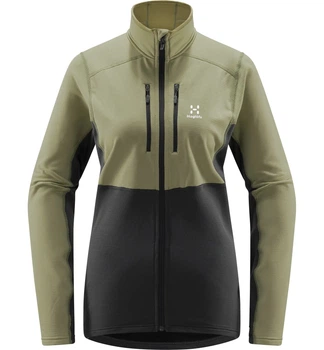 Кофта Haglofs Roc Sheer Mid Jacket Women М зелений сірий