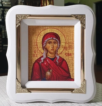 Икона Святая праматерь Ева 19х17см