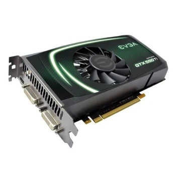 Видеокарта EVGA PCI-Ex NVidia GeFORCE GTX 550 Ti 1GB GDDR5 ( 192 BIT ) ( DVI, miniHDMI ) Б/У