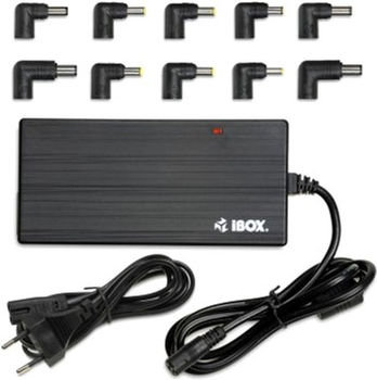 Блок живлення iBOX для ноутбука Asus, Acer, Compaq, Dell, Fujitsu, HP, IBM, LiteOn, NEC, Sony, Samsung, Toshiba 20V 4.5A 90W (IUZ90WA)