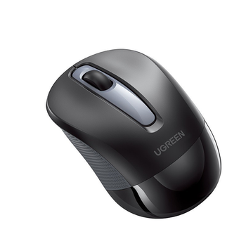 Беспроводная мышь бесшумная UGREEN MU003 800-2400 DPI 2.4 GHz Black (90371)