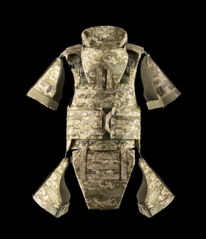 Штурмовой защитный костюм Assault Укртак (Пиксель)