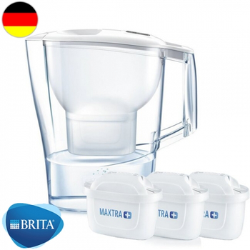Фильтр-кувшин BRITA Aluna Memo 2.4 л белый + 3 картриджа