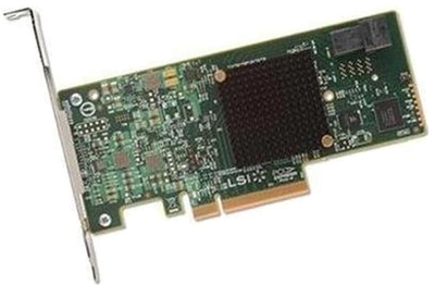 Контроллер RAID Broadcom/LSI HBA SAS 9300-4i SAS/SATA PCIe 3.0 12Gb/s (H5-25473-00)
