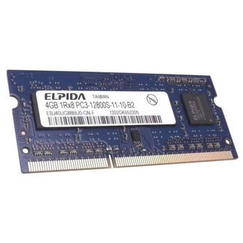 4GB DDR3 SODIMM 1600 (PC3 12800) 1.5V Elpida EBJ40UG8BBU0-GN-F б/в