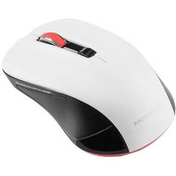 Мишка Modecom MC-WM9.1 чорно-біла (M-MC-0WM9.1-200)