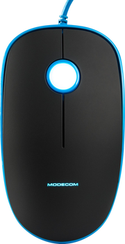 Мишка Modecom MC-M111 чорно-синя (M-MC-M111-140)
