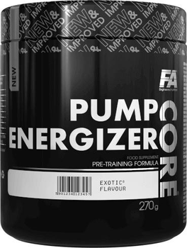 Odżywka przedtreningowa FA Nutrition Core Pump Energizer 270 g Jar Cytrynowo-brzoskwiniowy (5902448243061)