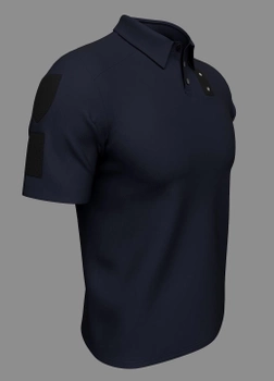 Тактическая футболка поло GorLin 56 Темно-синий (Т-42)