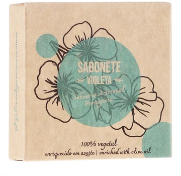 Натуральное мыло «Фиалка» - Essencias De Portugal Senses Violet Soap With Olive Oil 50g (753073-17420525)