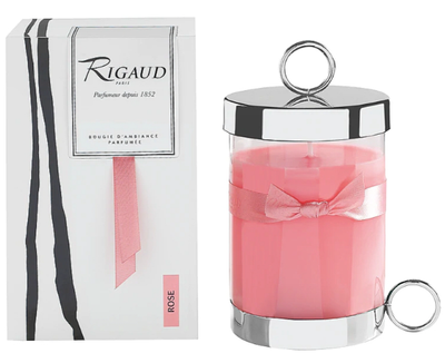 Świeca zapachowa Rigaud Rose Pink Scented Candle 230 g (3770002877586)