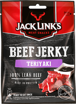 В'ялена яловичина Jack Links Beef Jerky 70 г Теріяки (4251097408057)
