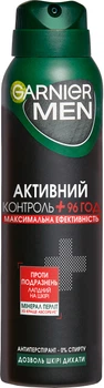 Антиперспирант Garnier Men Mineral Активный Контроль+ спрей 150 мл (3600542475051)