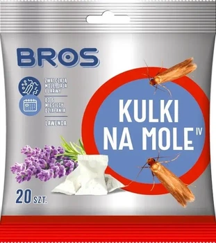 Шарики от моли Bros лимон 20шт