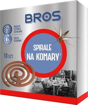 Спирали от комаров BROS инсектицидные 10шт