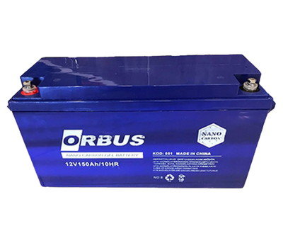 Аккумуляторная батарея ORBUS CG12150 GEL 12V 150 Ah