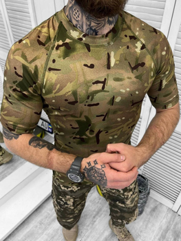 Тактична футболка військового стилю Multicam Elite L