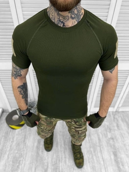 Тактична футболка військового стилю Хакі XXL