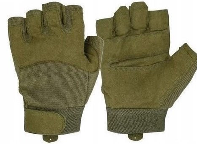 Тактические Army Fingerless Gloves перчатки Mil-Tec 12538501 олива размер XL