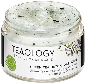 Скраб для обличчя Teaology Green Tea Detox Face Scrub 50 мл (8050148500049)