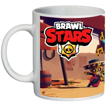 Кружка Бравл Старс Brawl Stars SuperCup (чашка-SC-BS25)