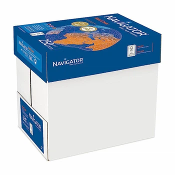Ящик бумаги офисной Navigator Hard Cover А4250 г/м2 1 ящик 7 пачек по 125 листов