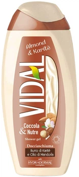 Парфюмированный гель для душа Vidal Миндаль и карите 250 мл (8008970056081)