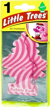 Ароматизатор (Wunder-Baum) Little Trees Bubble gum 5г. (сухая елка) (78093)