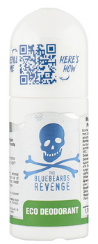 Dezodorant The Bluebeards Revenge Eco Refillable Roll On Deodorant 50 ml (5060297002946)
