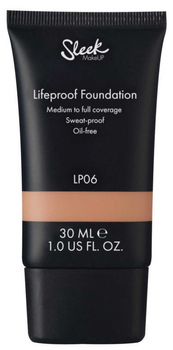 Podkład do twarzy Sleek MakeUP Lifeproof w tubce LP06 30 ml (5000167252644)
