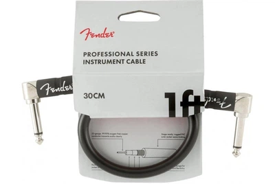 Кабель інструментальний FENDER CABLE PROFESSIONAL SERIES 1' BLACK (228413)