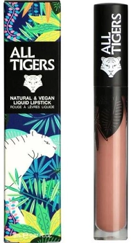Рідка помада для губ All Tigers Natural & Vegan Liquid Lipstick 681 Trust My Instinct 8 мл (3701243206811)
