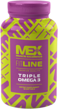 Kwasy tłuszczowe Omega-3 MEX Triple Omega 3 90 kapsułek (34659080502)
