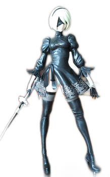 Фигурка Ниер Автомата Ёруха Тип Б / Nier Automata YoRHa Type B 28 см