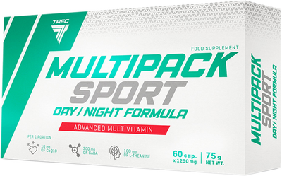Kompleks witaminowo-mineralny Trec Nutrition Multipack Sport Day/Night Formula 60 kapsułek (5901828342868)